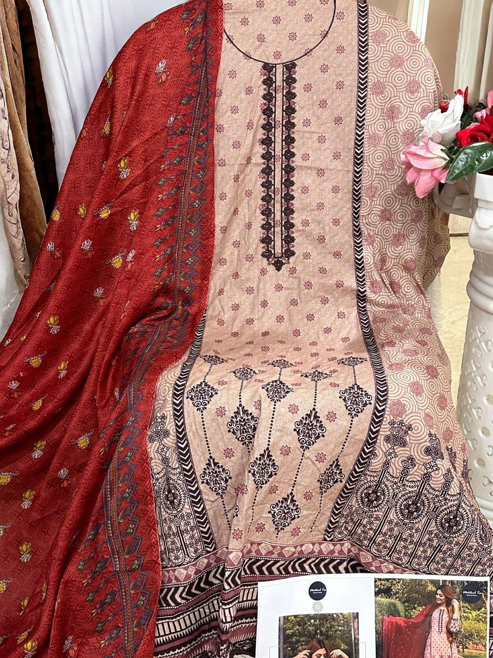 MEHBOOB TEX 1334 A COTTON SALWAR SUITS