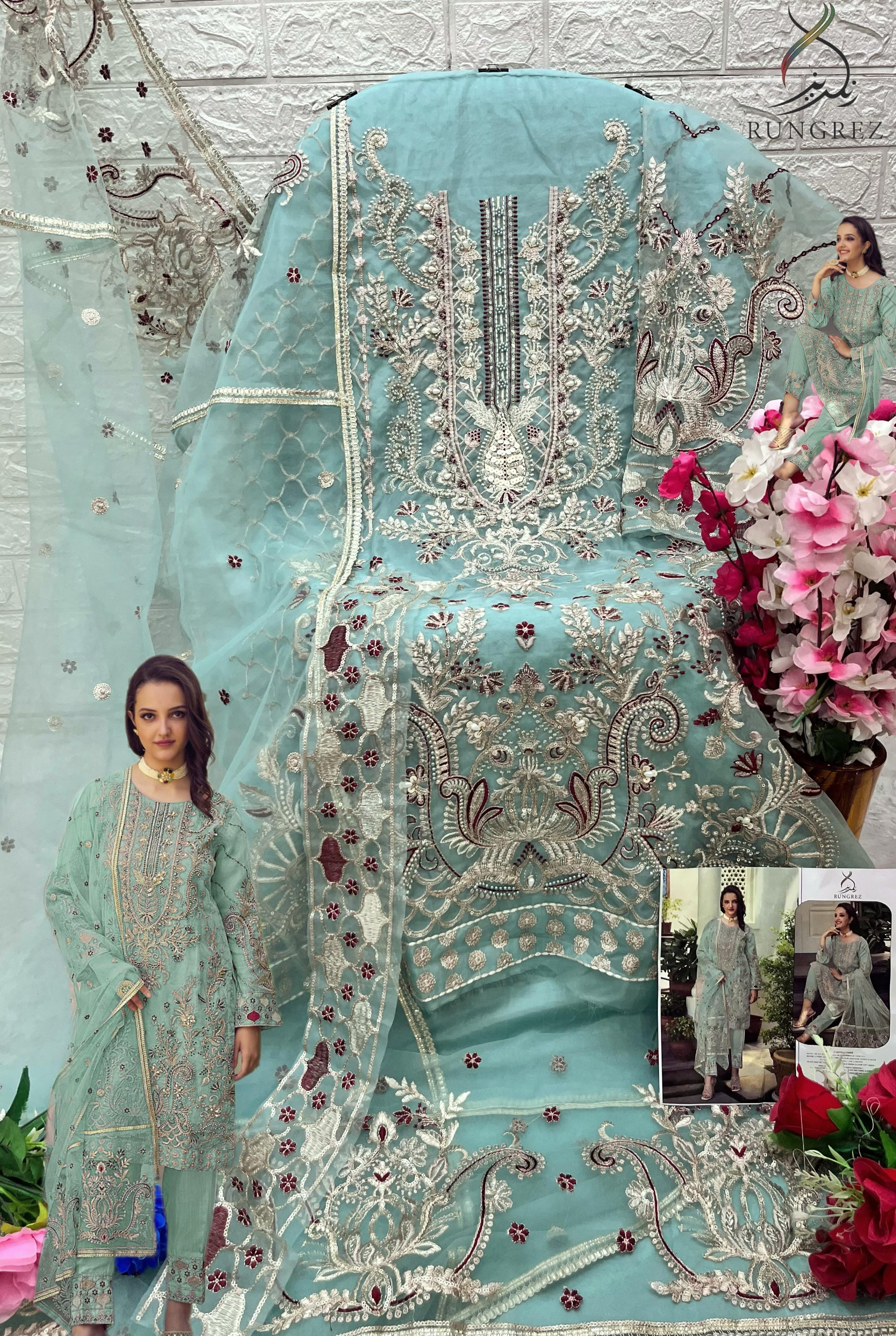 RUNGREZ 5019 B SALWAR SUITS WHOLESALE