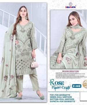 SHANAYA FASHION S 166 ROSE PAKISTANI SUITS