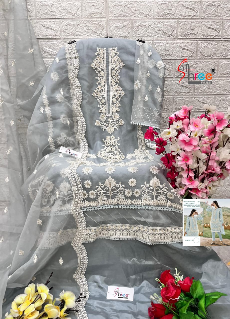 SHREE FABS K 1914 E TO H SALWAR SUITS WHOLESALE