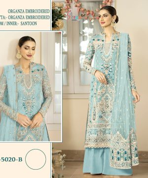 SHREE FABS K 5020 B PAKISTANI SALWAR SUITS