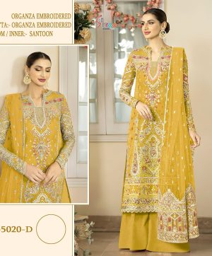 SHREE FABS K 5020 D PAKISTANI SALWAR SUITS