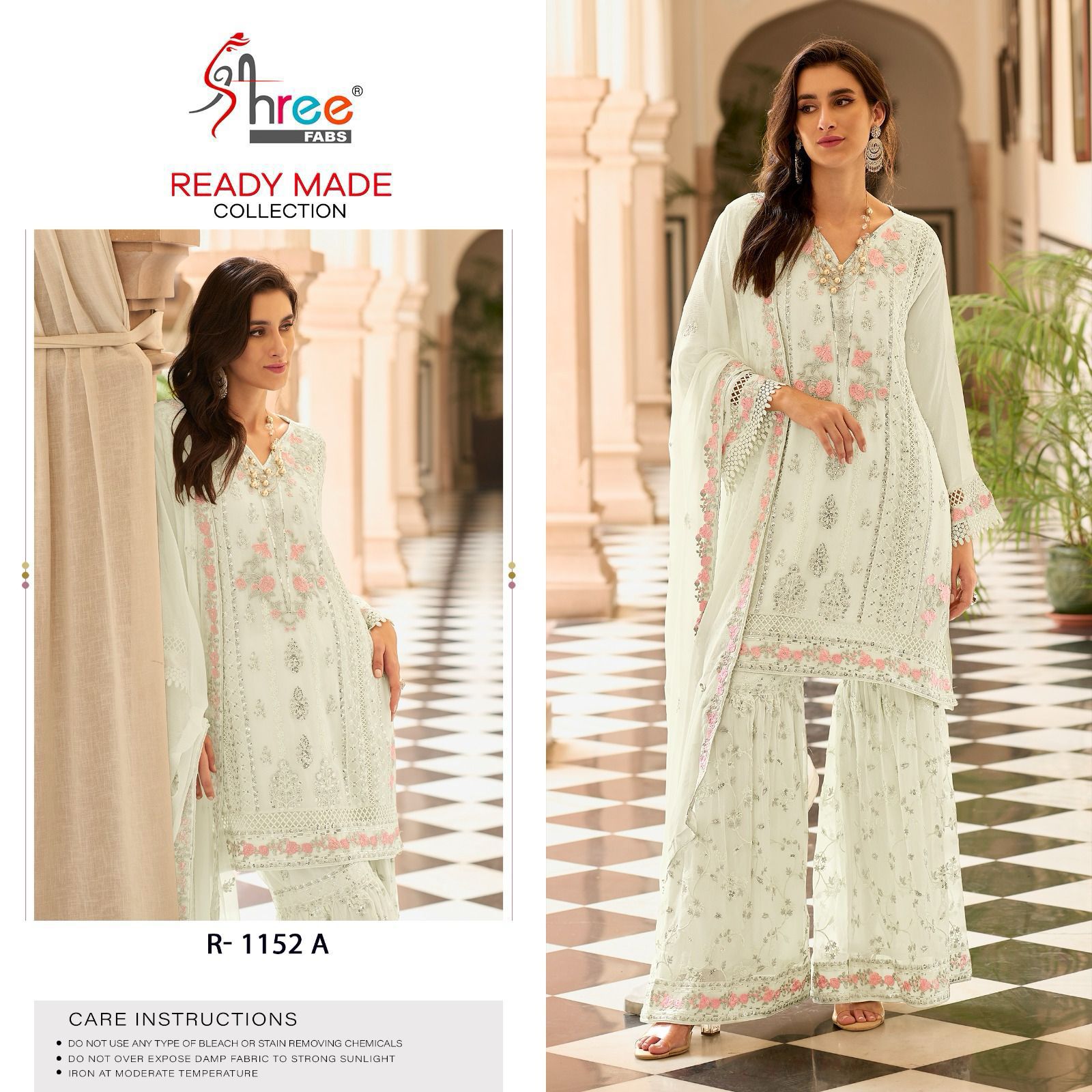 SHREE FABS R 1152 A READYMADE PAKISTANI SUITS