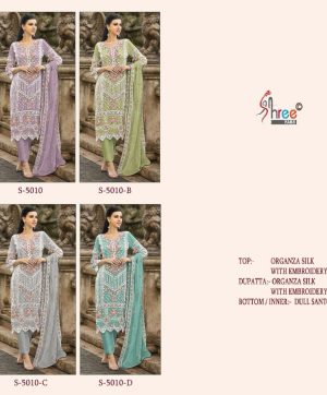 SHREE FABS S 5010 SERIES PAKISTANI SUITS