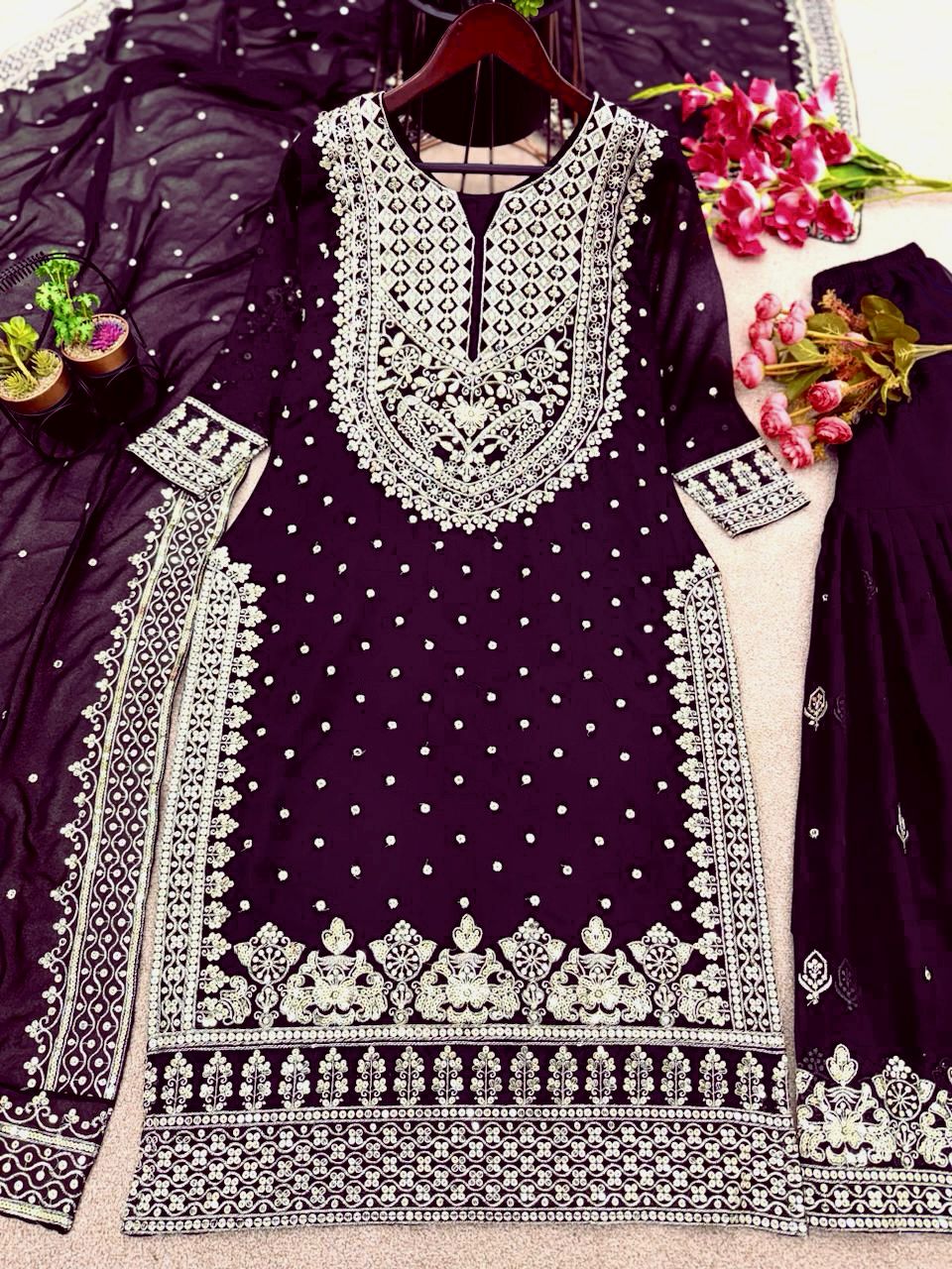 SHREE HARI SSR 449 C DESIGNER GHARARA WHOLESALE