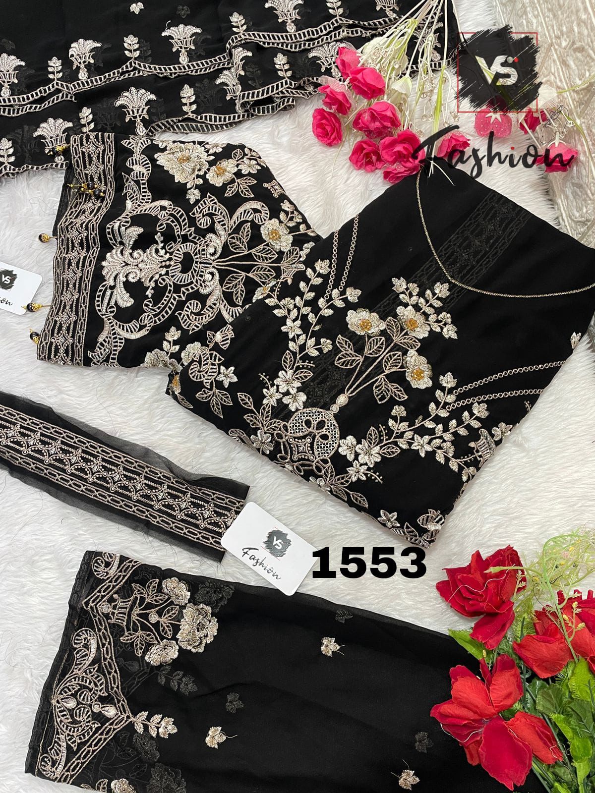 VS FASHION 1553 E F G H PAKISTANI SUITS IN INDIA