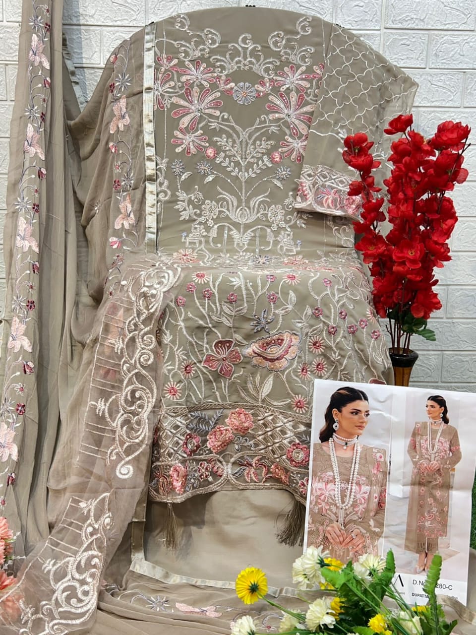 ZAHA 10280 C AFSARA VOL 1 SALWAR SUITS