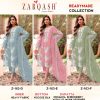 ZARQASH Z 163 D TO F READYMADE SALWAR SUITS