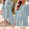 ZARQASH Z 163 D TO F READYMADE SALWAR SUITS