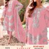 ZARQASH Z 163 D TO F READYMADE SALWAR SUITS