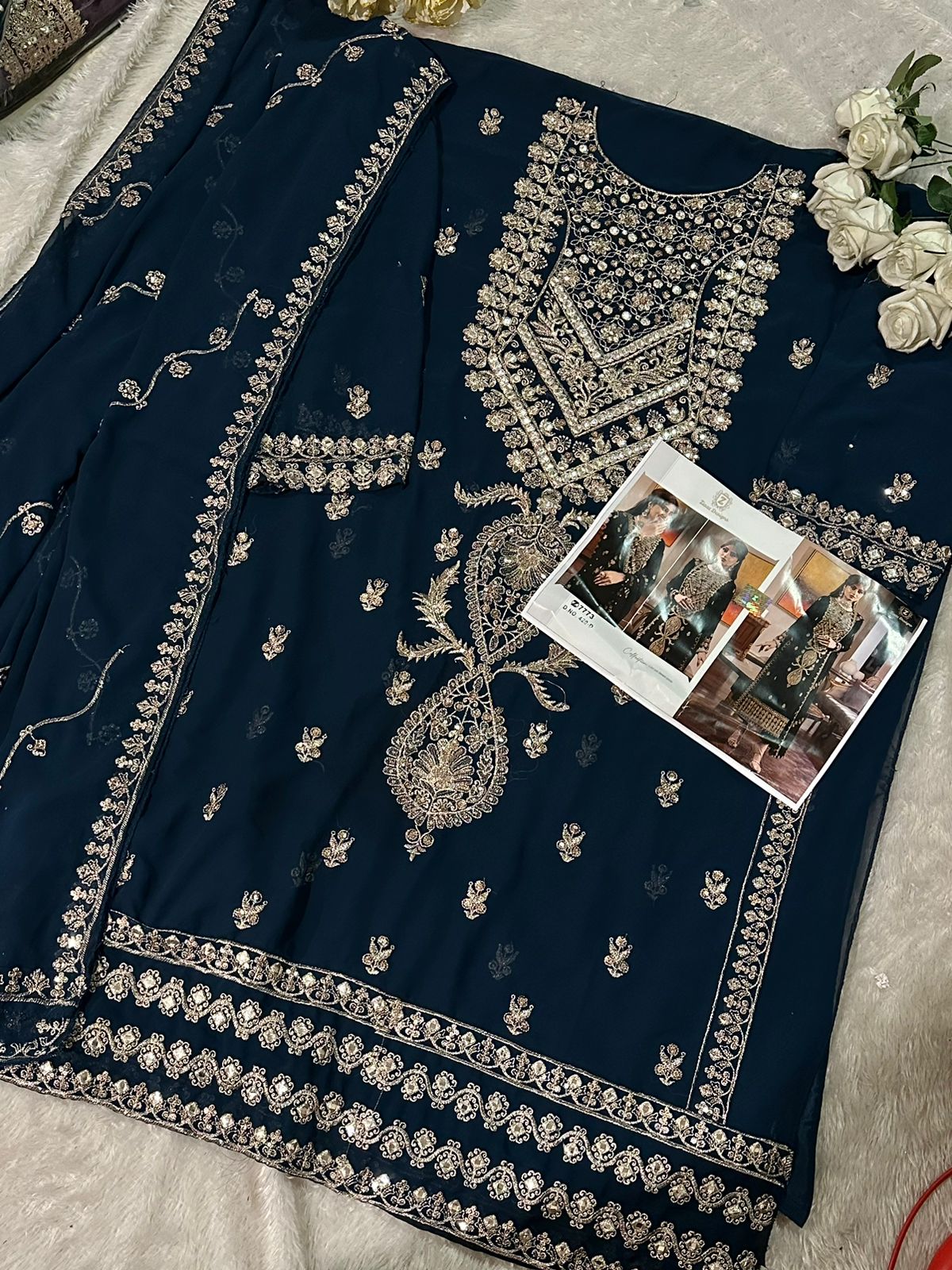 ZIAAZ DESIGNS 420 A SALWAR SUITS WHOLESALE