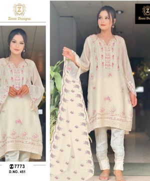 ZIAAZ DESIGNS 451 PAKISTANI SUITS IN INDIA