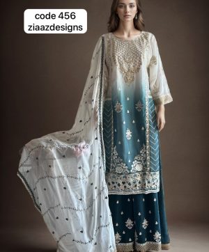 ZIAAZ DESIGNS 456 PAKISTANI SUITS WHOLESALE