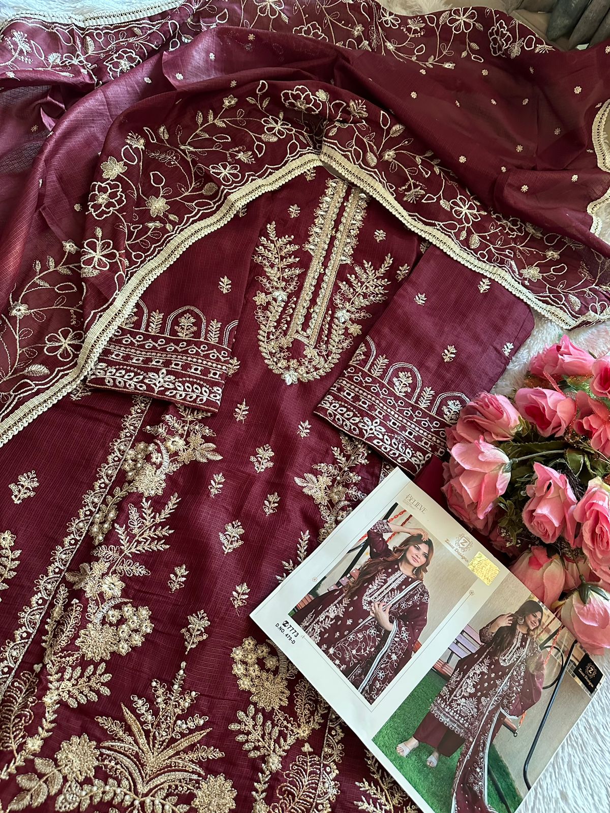 ZIAAZ DESIGNS 479 A PAKISTANI SUITS IN INDIA