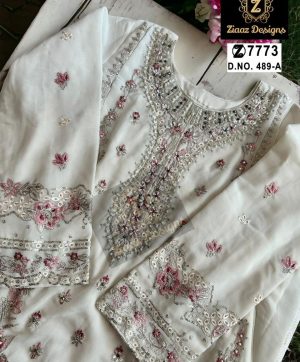 ZIAAZ DESIGNS 489 A PAKISTANI SUITS IN INDIA