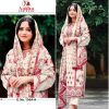 AASHA DESIGNER 1064 A PAKISTANI COTTON SUITS