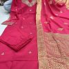 AKSHAR DESIGNER PINK CHANDERI SILK SUITS