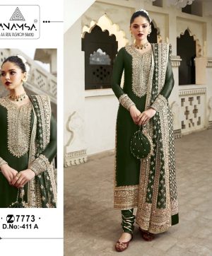 ANAMSA 411 A PAKISTANI SUITS IN INDIA