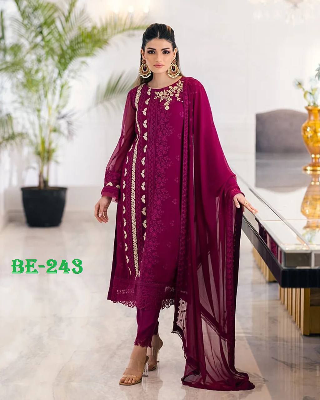 BE 243 DESIGNER SALWAR SUITS WHOLESALE