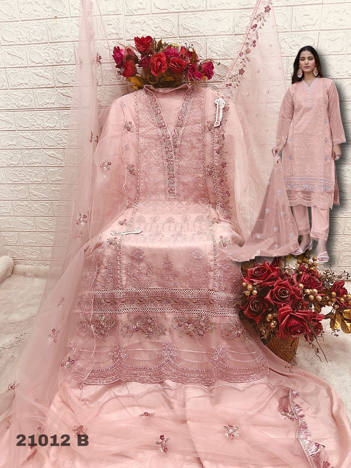 FEPIC IR 21012 B IRAADAY PAKISTANI SUITS IN INDIA