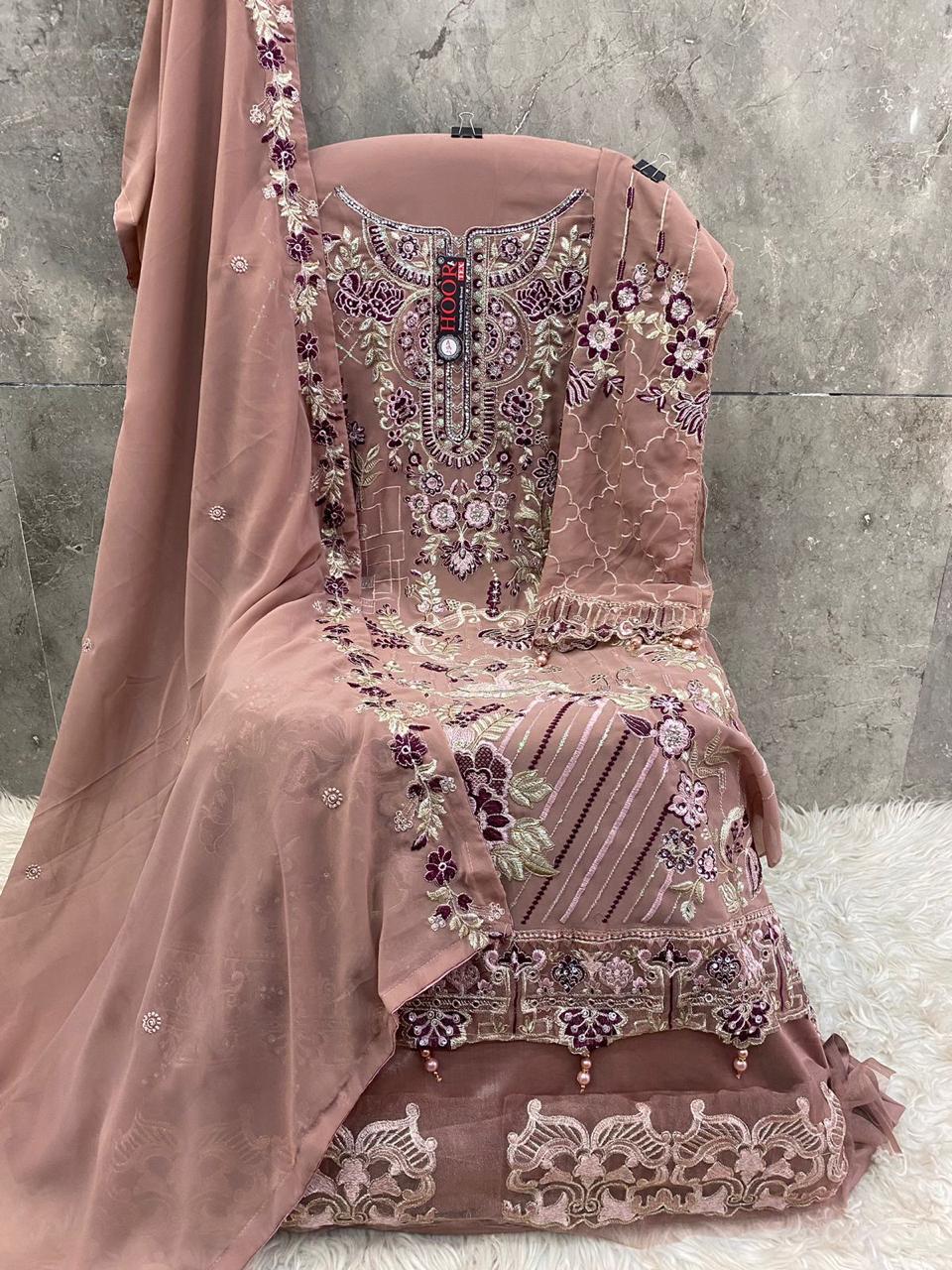 HOOR TEX H 247 PAKISTANI SALWAR SUITS