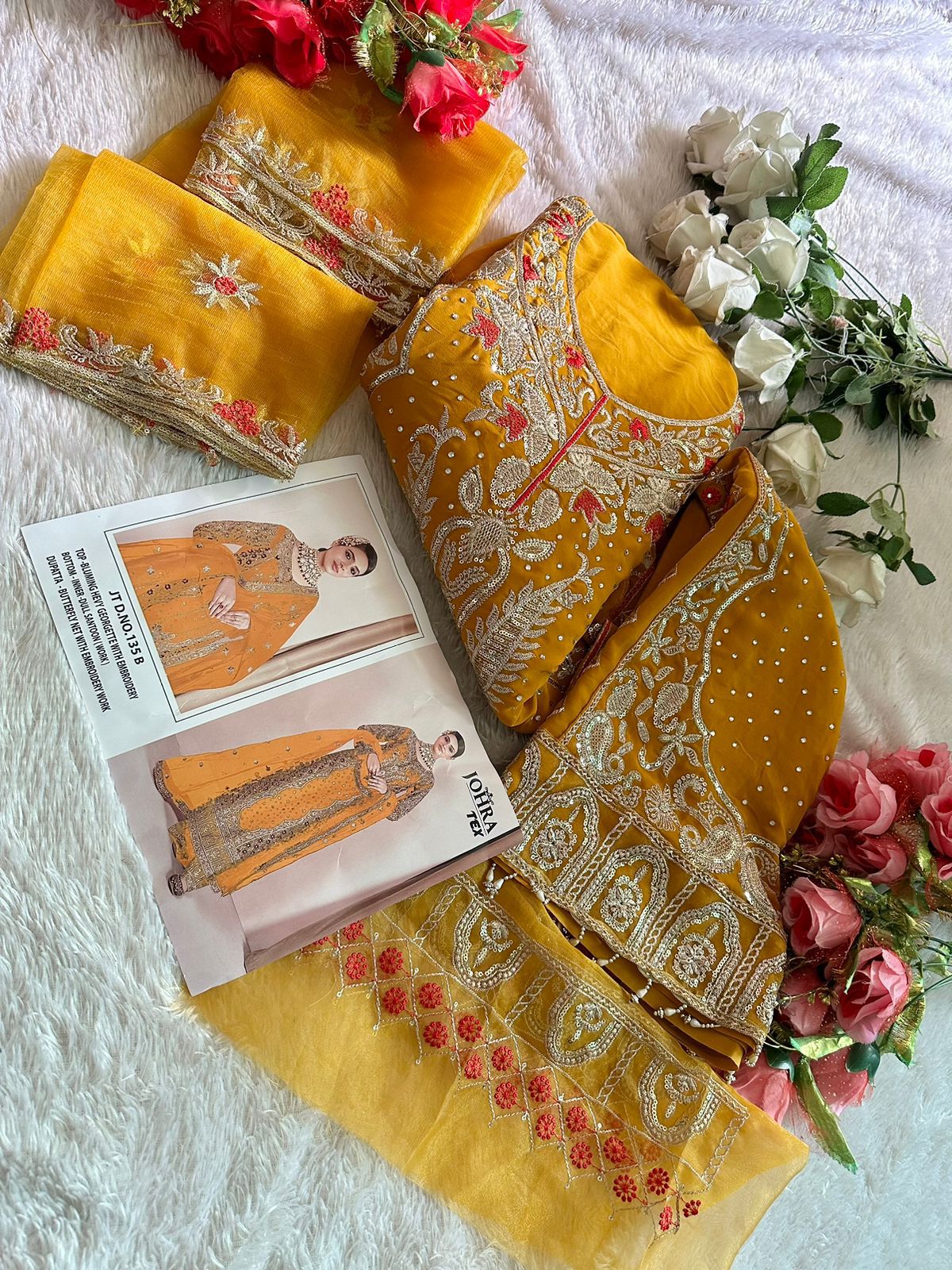 JOHRA TEX JT 135 B PAKISTANI SUITS IN INDIA