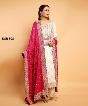 SHREE HARI NSR 803 DESIGNER SUITS WHOLESALE