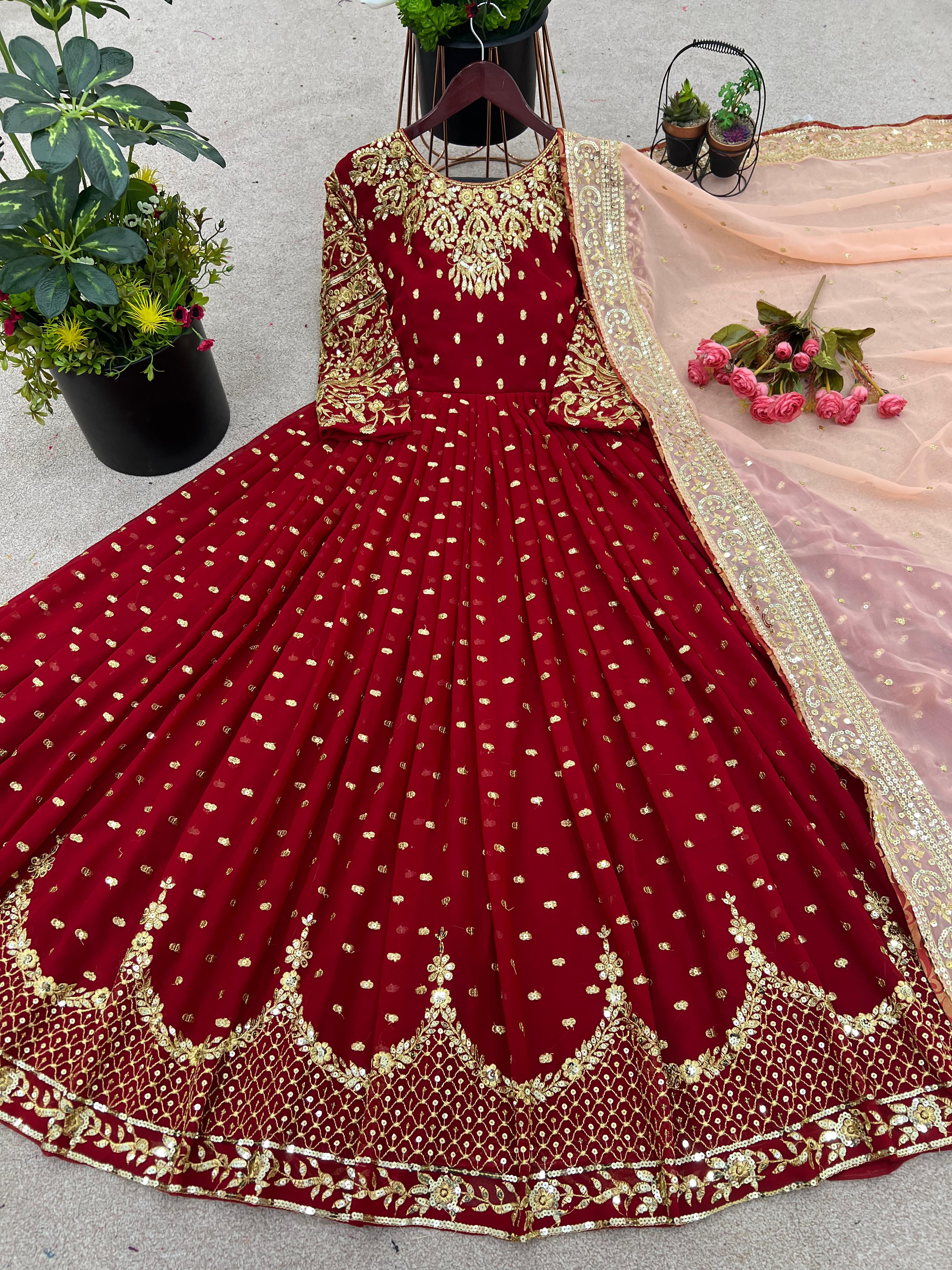 SHREE HARI ZSR 3060 B DESIGNER GOWN WHOLESALE