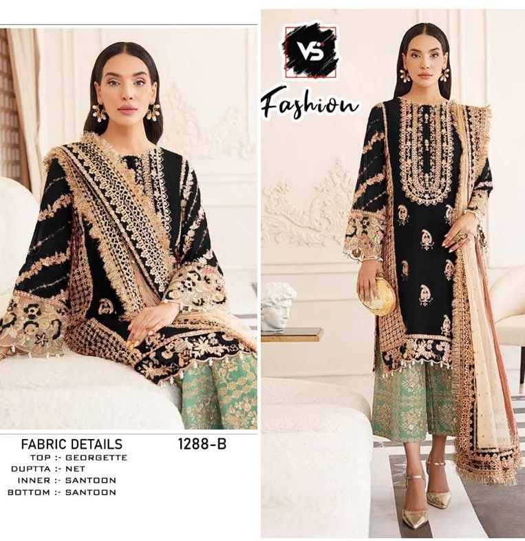 VS FASHION 1288 B SALWAR SUITS WHOLESALE