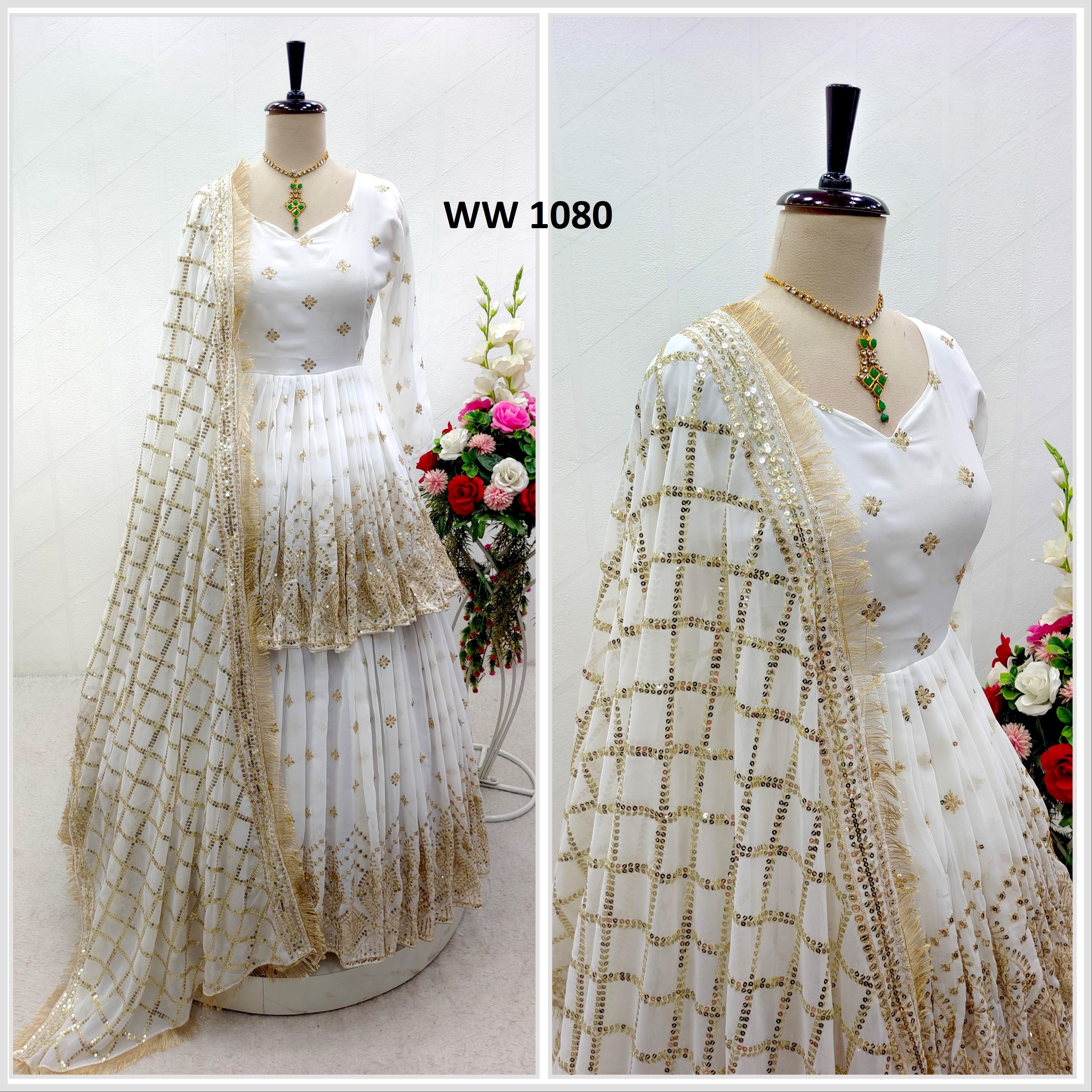 WOMEN WASTRA WW 1080 A DESIGNER LEHENGA WHOLESALE