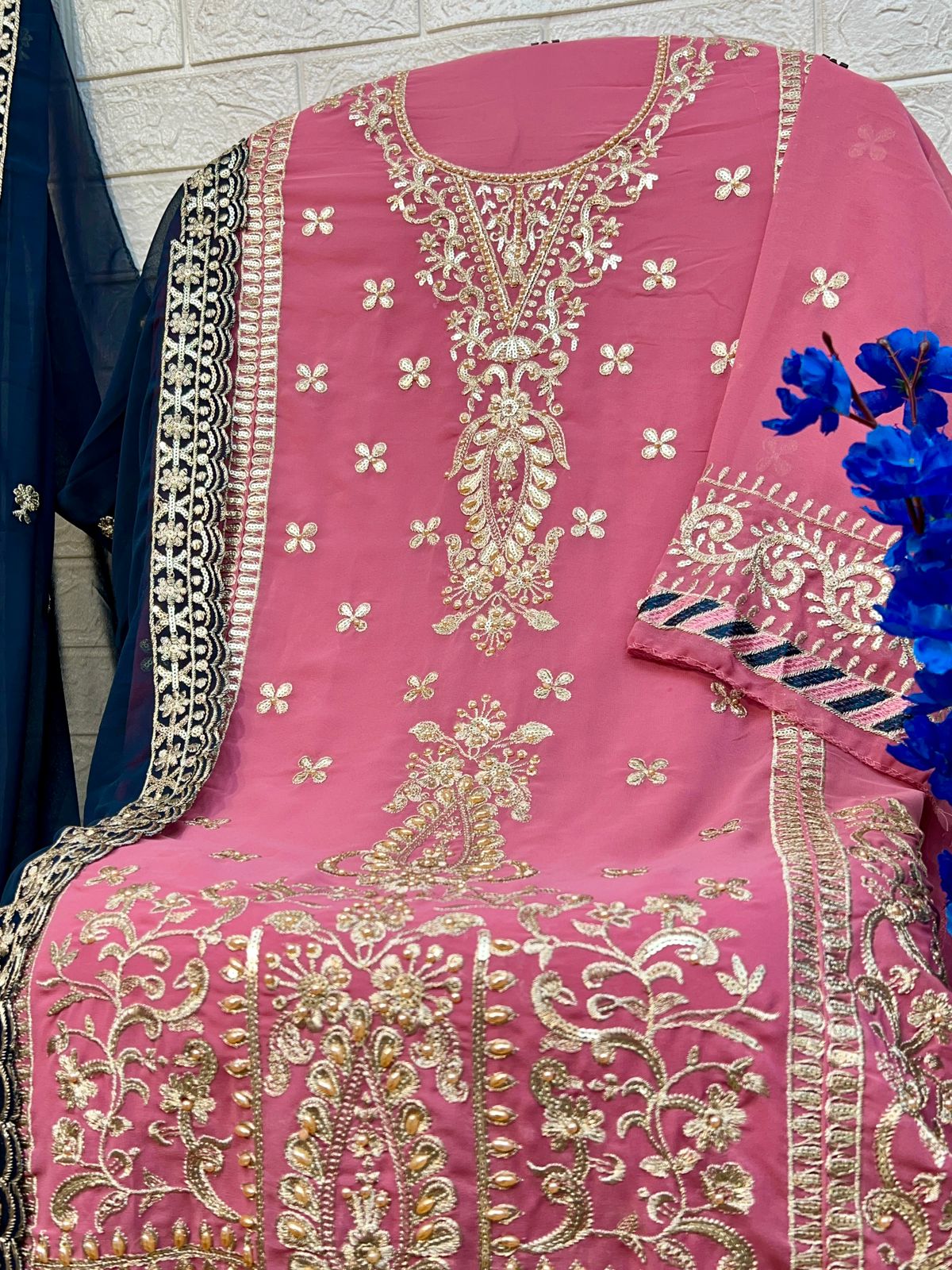 ZAHA 10277 PAKISTANI SUITS WHOLESALE