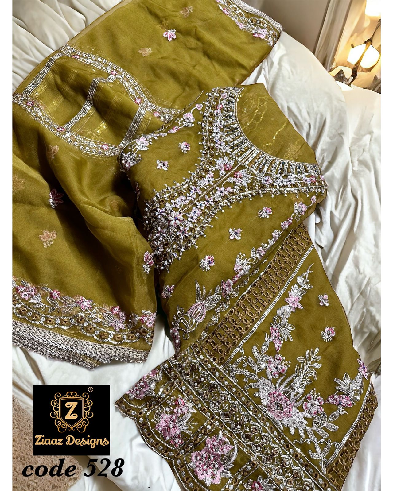 ZIAAZ DESIGNS 528 PAKISTANI SUITS IN INDIA