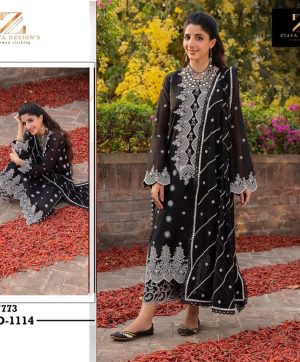 ZIAYA DESIGNS 1114 PAKISTANI SUITS IN INDIA