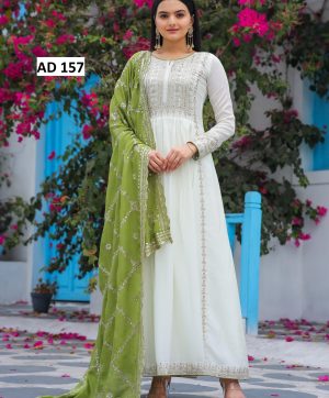AAROHI DESIGNER AD 157 A FANCY GOWN WHOLESALE