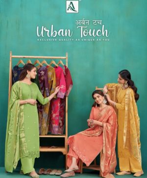 ALOK SUIT URBAN TOUCH COTTON EMBROIDERY SALWAR KAMEEZ WHOLESALER IN SURAT