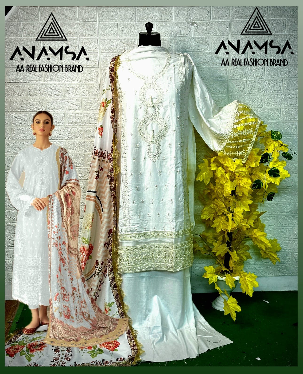 ANAMSA 445 A B C D SALWAR SUITS WHOLESALE