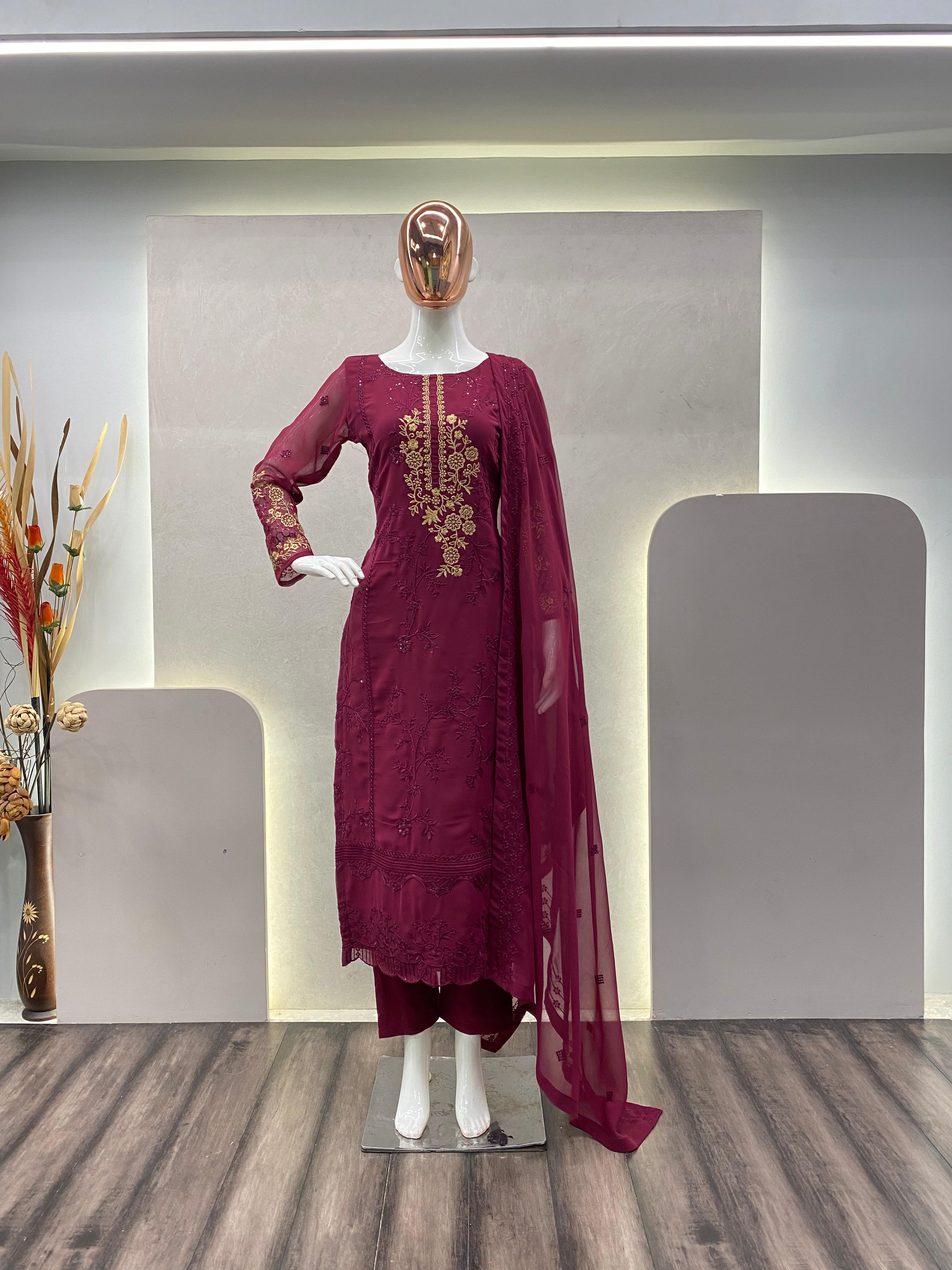 BE 248 DESIGNER PAKISTANI SUITS IN INDIA