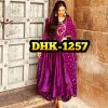 DHK 1257 DESIGNER GOWN WHOLESALE IN INDIA