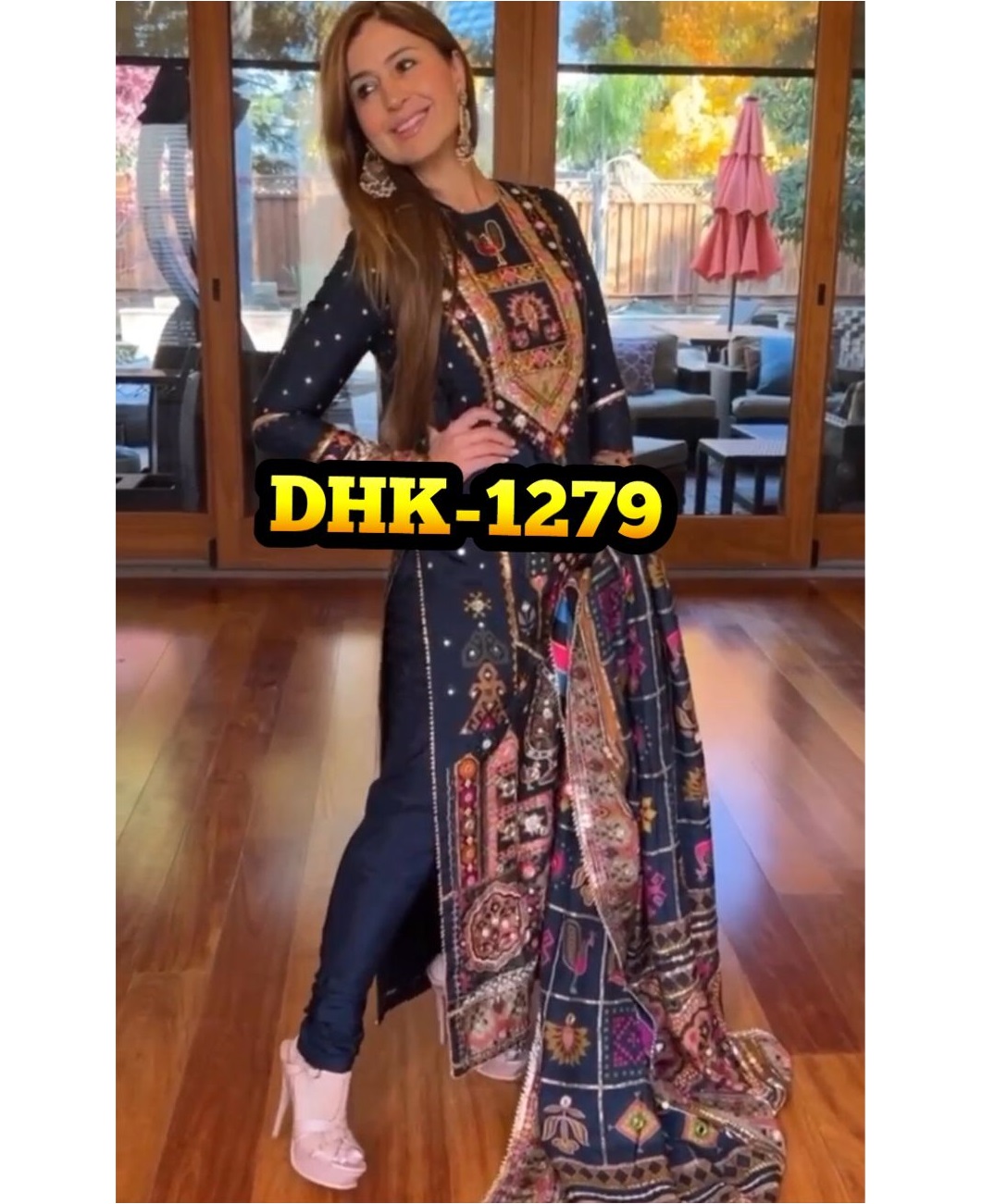 DHK 1279 DESIGNER SALWAR SUITS WHOLESALE