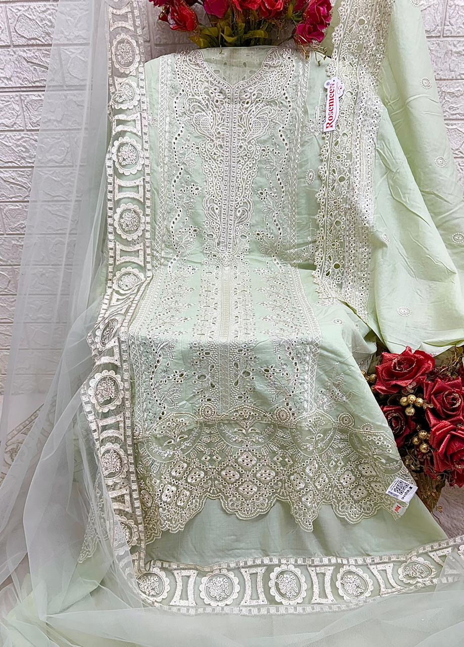 FEPIC C 1365 A B C ROSEMEEN PAKISTANI SUITS