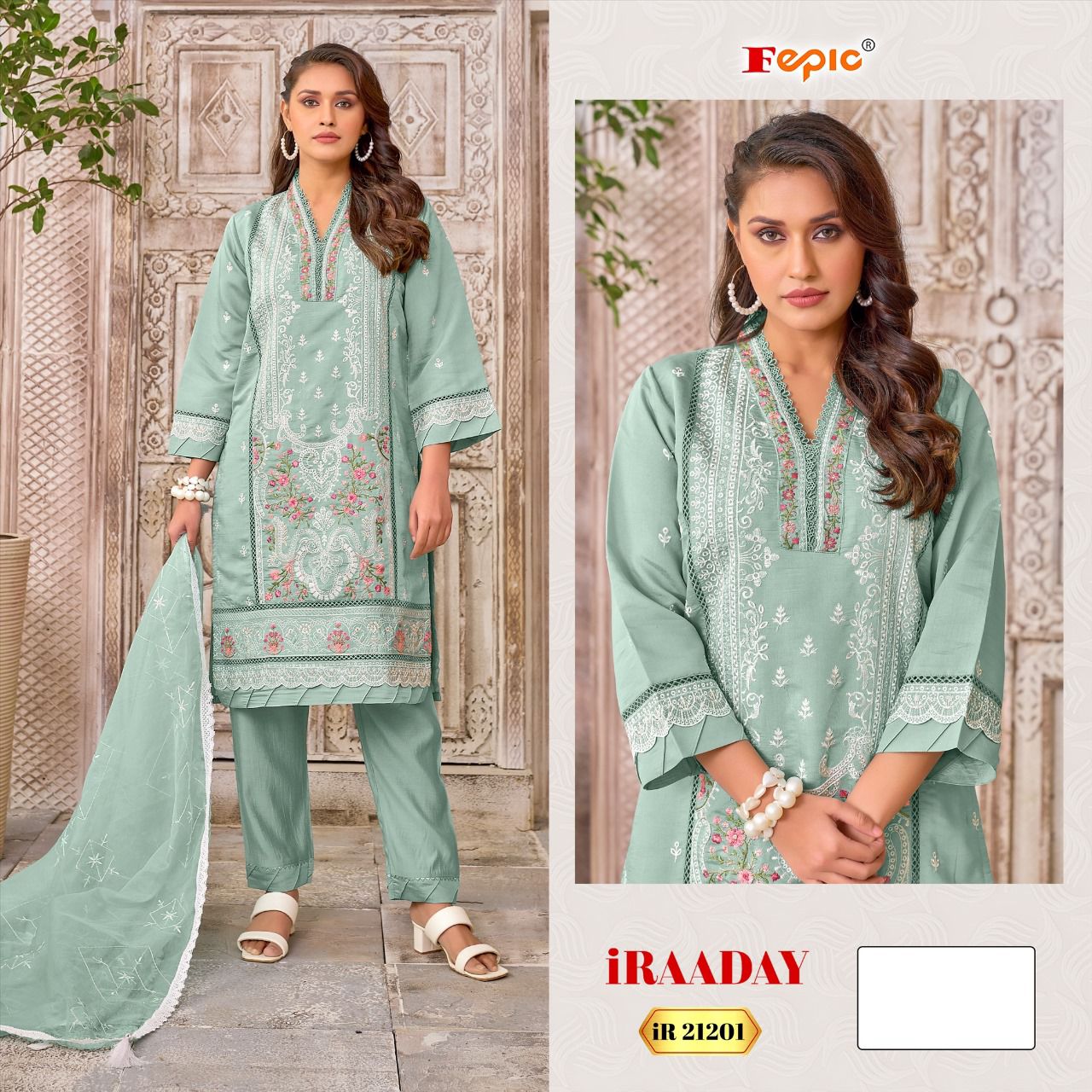 FEPIC IR 21201 IRRADAY PAKISTANI SUITS IN INDIA