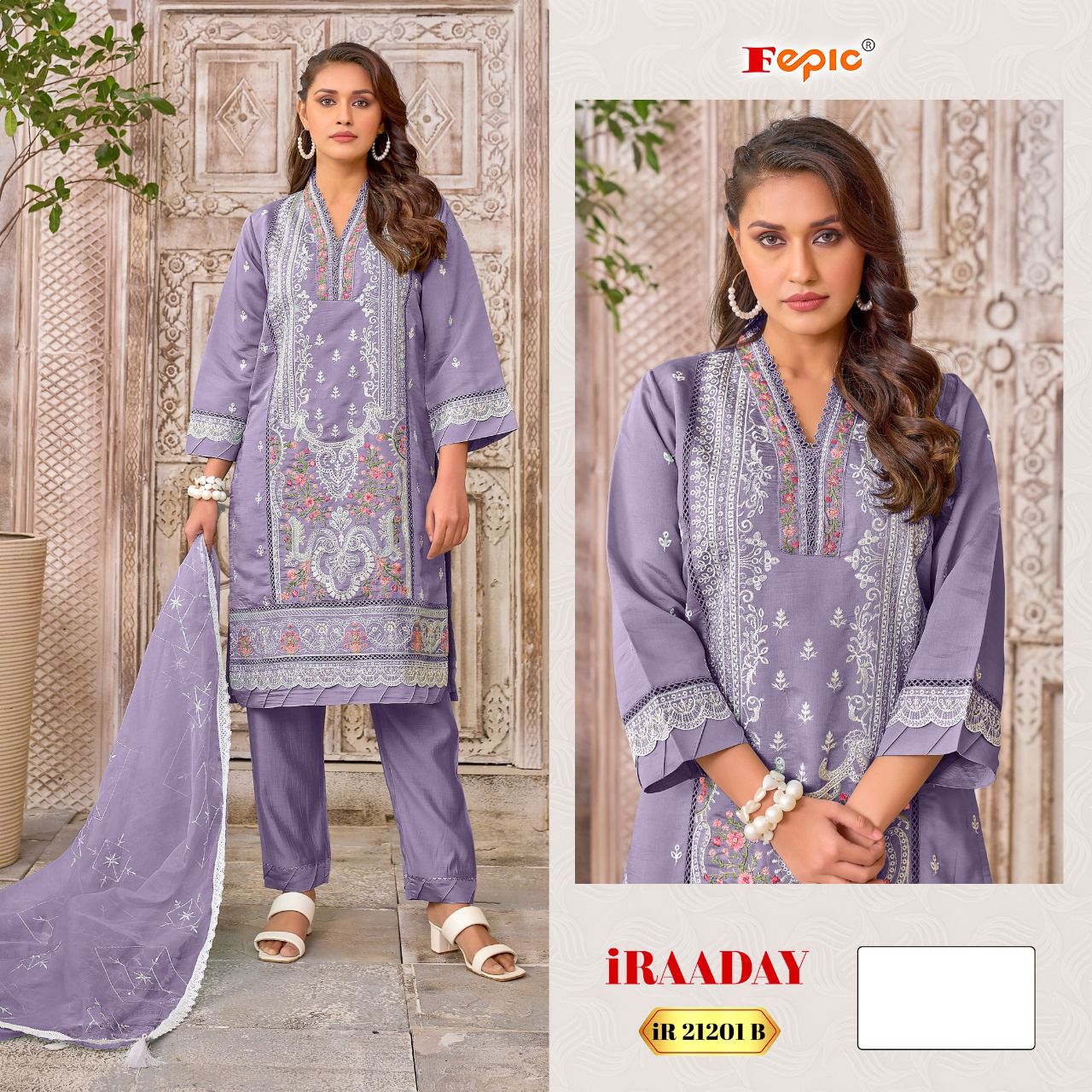 FEPIC IR 21201 IRRADAY PAKISTANI SUITS IN INDIA