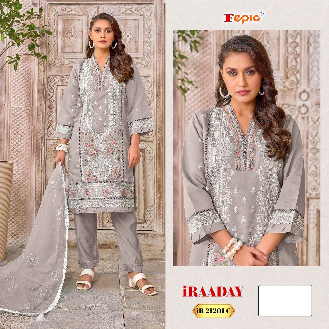 FEPIC IR 21201 IRRADAY PAKISTANI SUITS IN INDIA