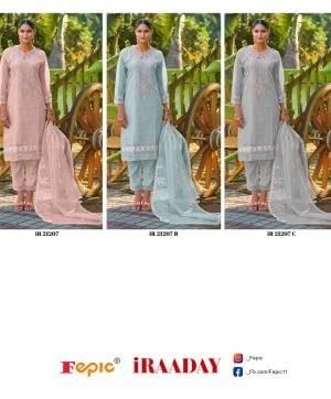 FEPIC IR 21207 IRAADAY PAKISTANI SUITS IN INDIA
