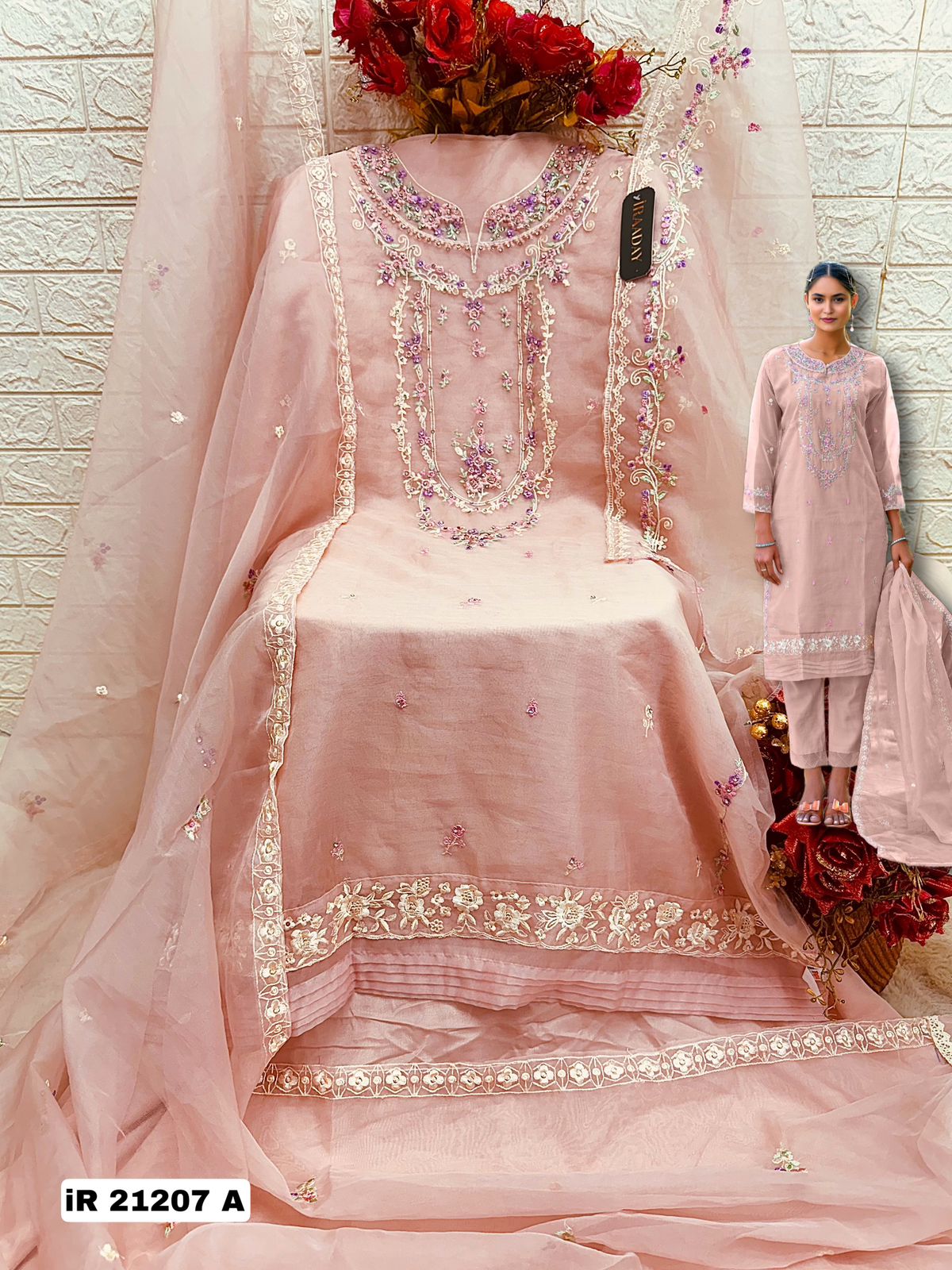 FEPIC IR 21207 IRAADAY PAKISTANI SUITS IN INDIA