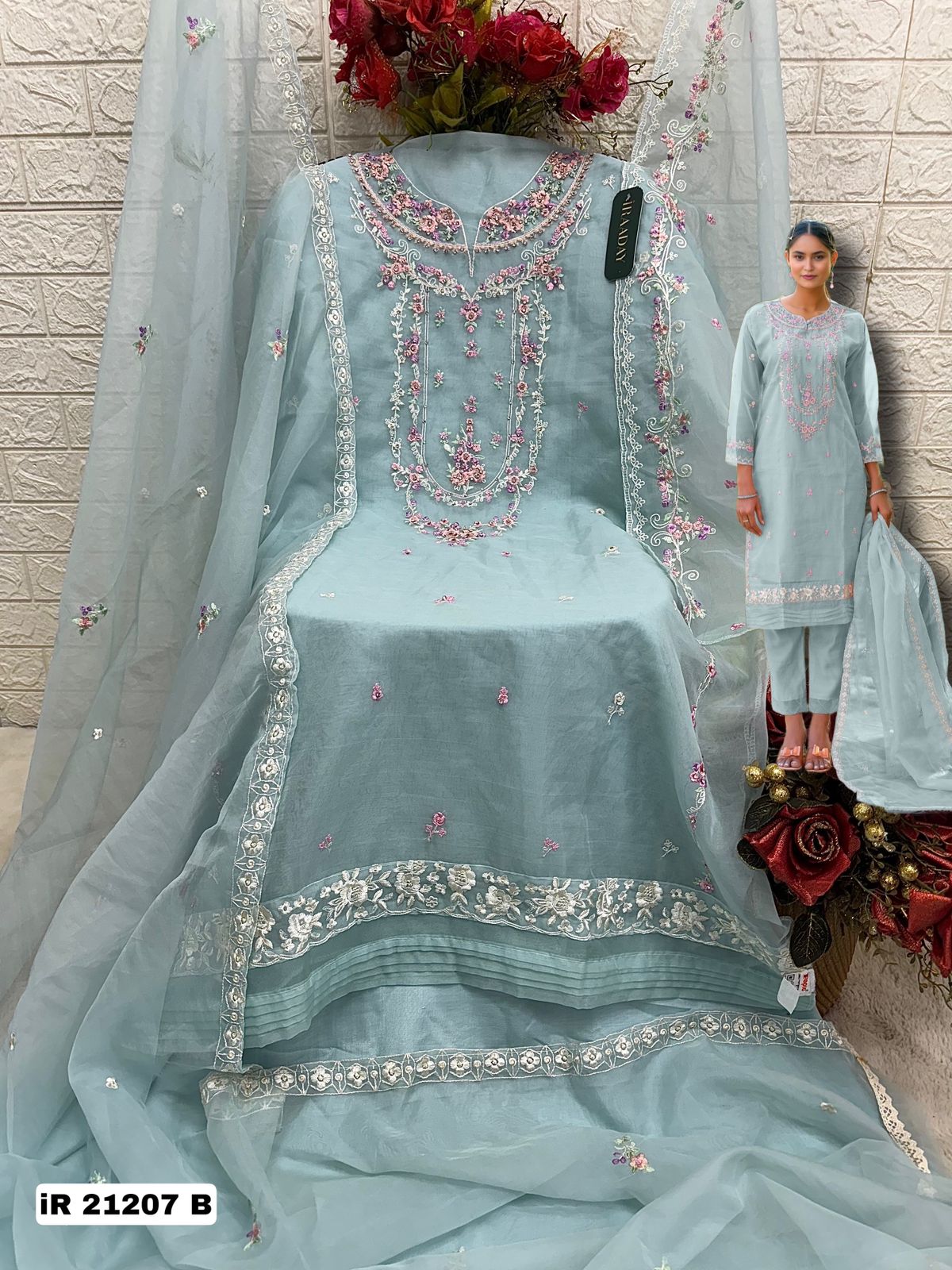 FEPIC IR 21207 IRAADAY PAKISTANI SUITS IN INDIA