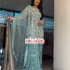 HK 1626 DESIGNER TOP SHARARA WHOLESALE