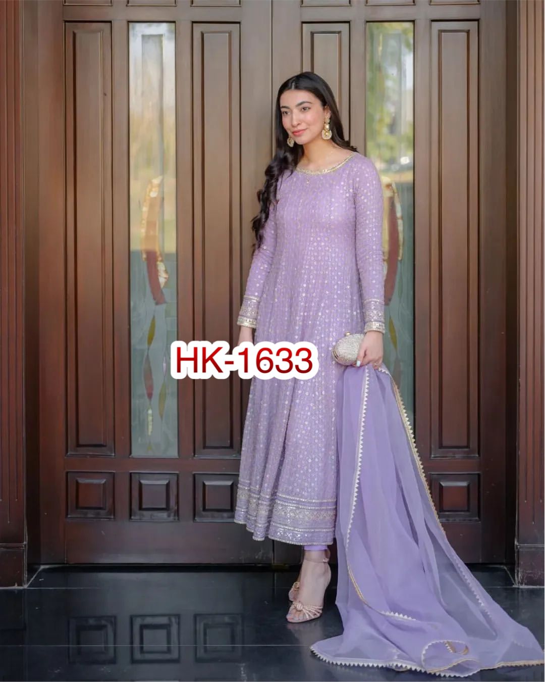 HK 1633 DESIGNER SALWAR SUITS WHOLESALE