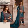 HOOR TEX H 254 B PAKISTANI SUITS WHOLESALE