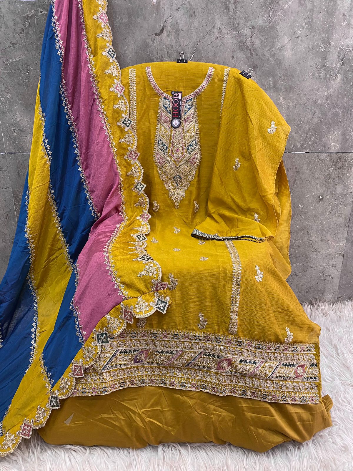 HOOR TEX H 257 B PAKISTANI SUITS IN INDIA